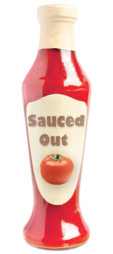 Sauced Out website design logo